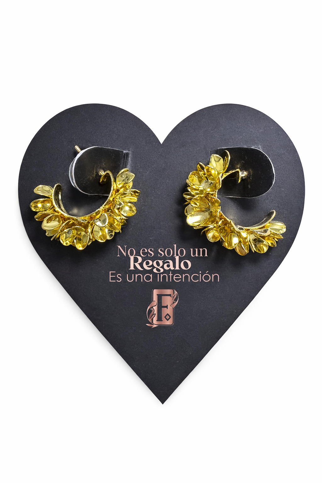 Aretes Aura dorada