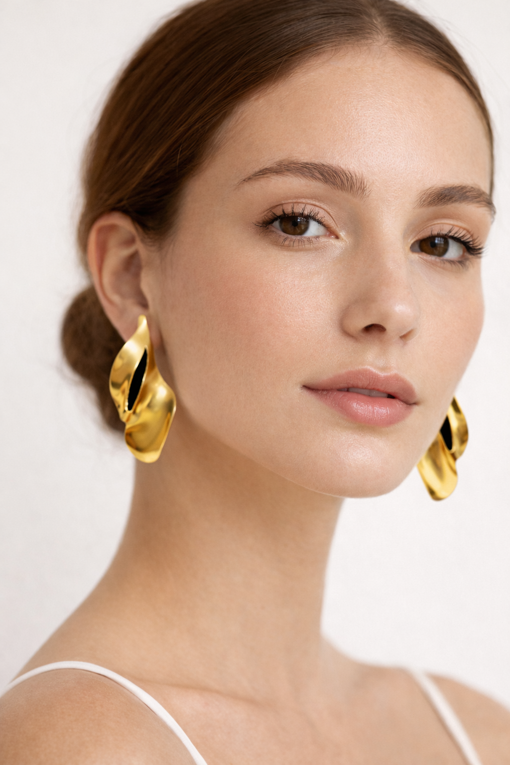 Aretes Portal Dorado